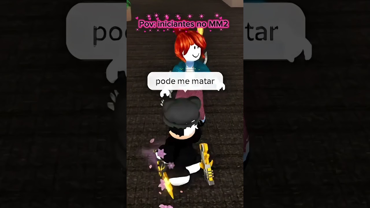 Jogadora fofa no #mm2 #roblox
