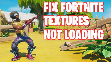 How to Fix Fortnite Textures Not Loading / Rendering in Chapter 2 Season 3