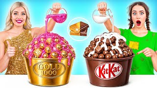 Défi Chocolat vs Réalité Nourriture | Bataille Alimentaire Épique par Bubba DO Challenge
