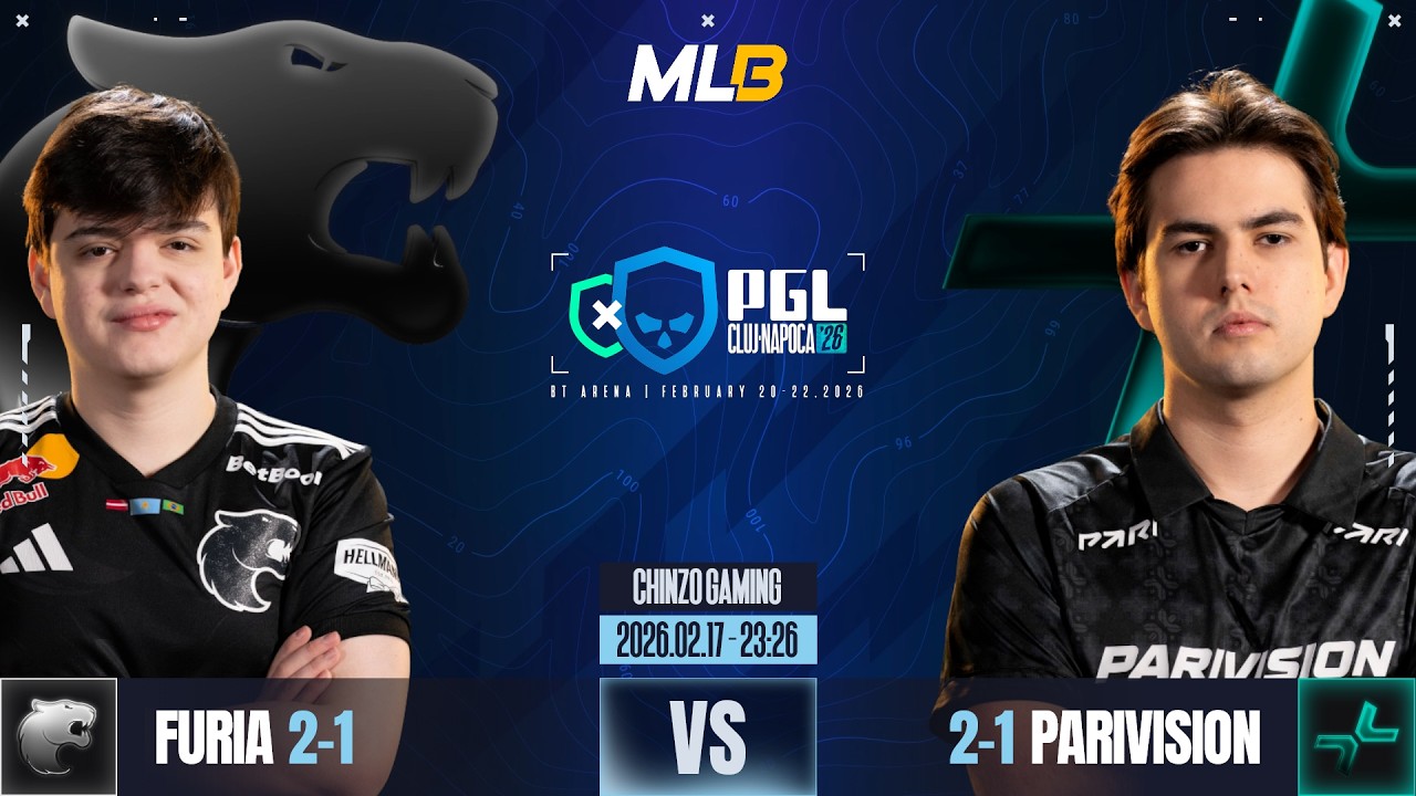 /MN/ FURIA vs PARIVISION - PGL CLUJ-NAPOCA 2026 - GROUP STAGE - DAY 4