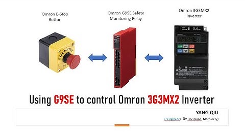 Using G9SE to control Omron 3G3MX2 VSD