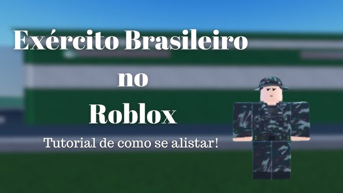 PASSAMOS NA EB? -[EXERCITO BRASILEIRO] (ROBLOX) 