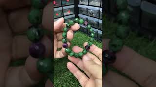 CODE: RZ004 Ruby Zoisite Bracelet 9mm+- #rubyzoisite