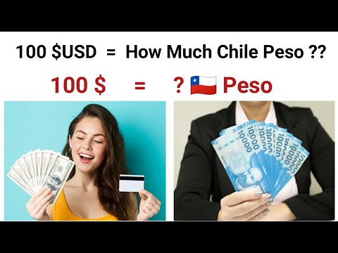 Chile Currency to us Dollar | 100 Dollar How much Chile Currency