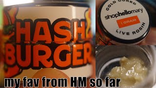 Hash Burger THCa rosin from ShopHelloMary