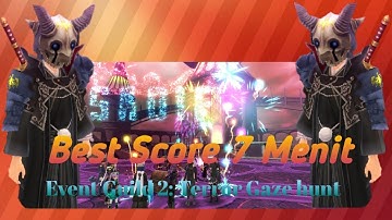 SAO IF  Guild Event Terror Gaze Hunt lv 90 : 7 Minutes