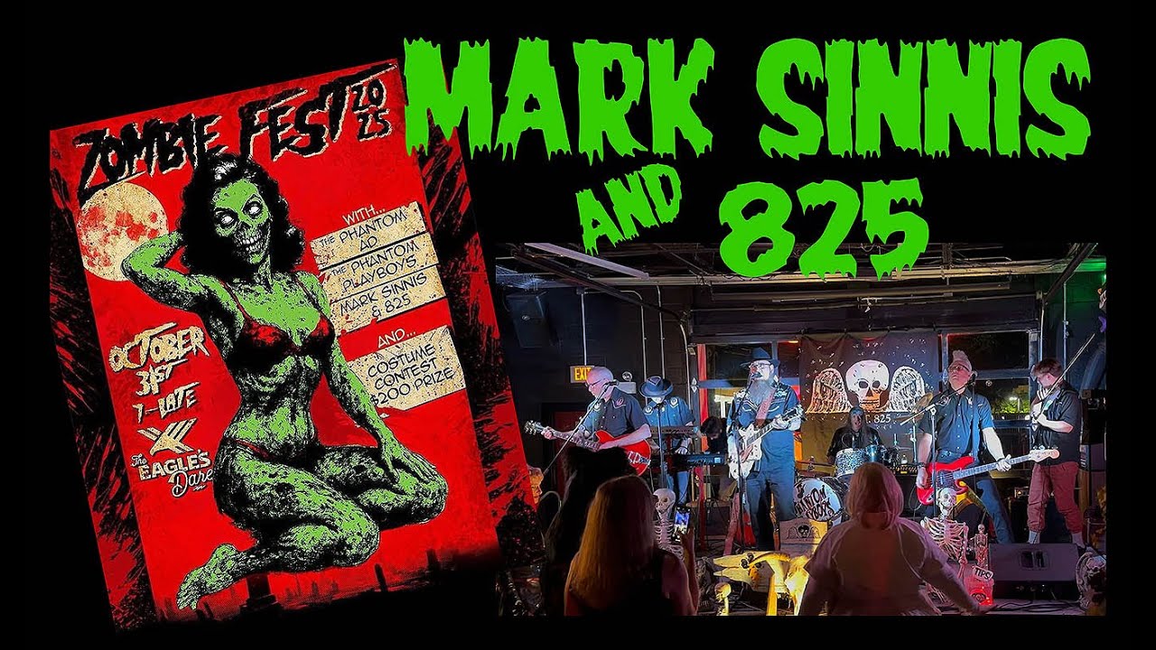 Mark Sinnis and 825  ~ "The Ghosts Of Mount Misery ~ Live From Zombie Fest 2025