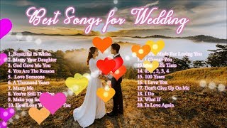 Best Wedding Songs Playlist 2019 - The Most Popular Wedding Songs - Romantic Love Songs Ever