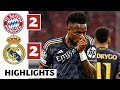🔴⚪️Bayern Munich vs Real Madrid (2-2) HIGHLIGHTS: Vinicius Jr, Harry Kane & Leroy Sane GOALS!