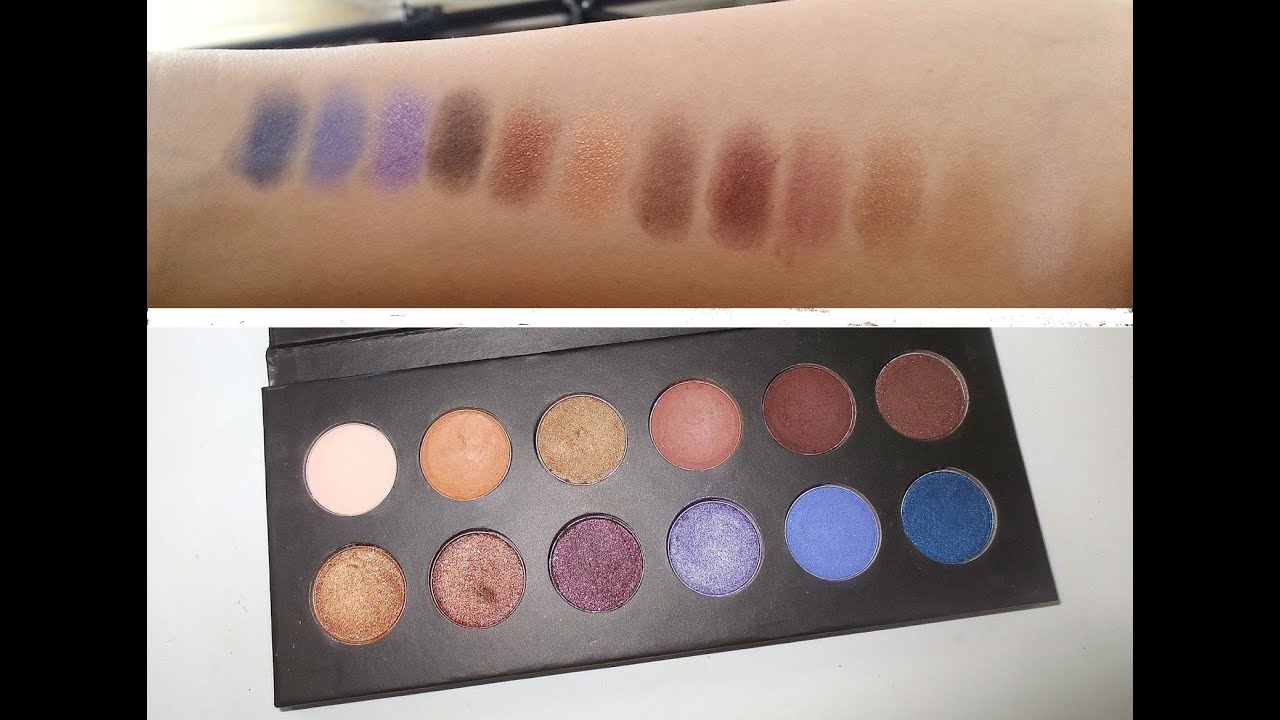 itsjudytime Eyeshadow Palette Swatches! YouTube