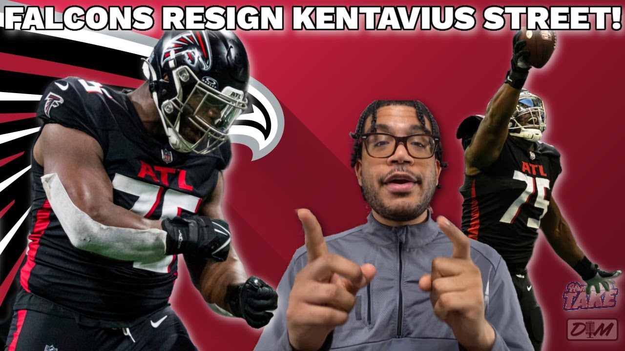 ATLANTA FALCONS RESIGN KENTAVIUS STREET TO ONE-YEAR DEAL!