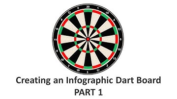 Creating an Infographic Dart board PART 1 in PowerPoint (music by Demi A.)