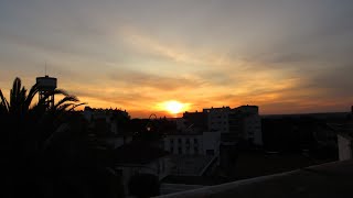 And then so clear...to cover the Sun. Sunsetting Portugal