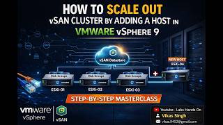 How to Scale Out vSAN Cluster by Adding a Host in VMware vSphere 9 | Step-by-Step Masterclass