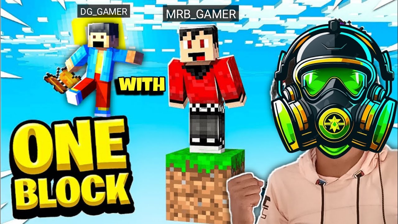 MINECRAFT ONE BLOCK WITH DREAM GAMER |MINECRAFT ONE BLOCK SERIES LIKE ...