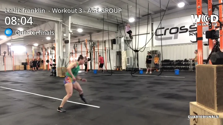 Workout #3 -Age Group Quarterfinals - Leslie Frank...