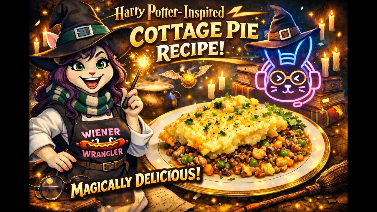 Harry Potter–Inspired Cottage Pie  | Cozy Comfort Food with BunnyBClouded