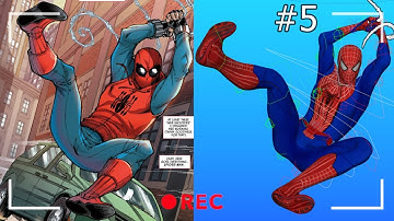 How to film spider-man swinging in 3D | Maya cameras | animBots temp controls.