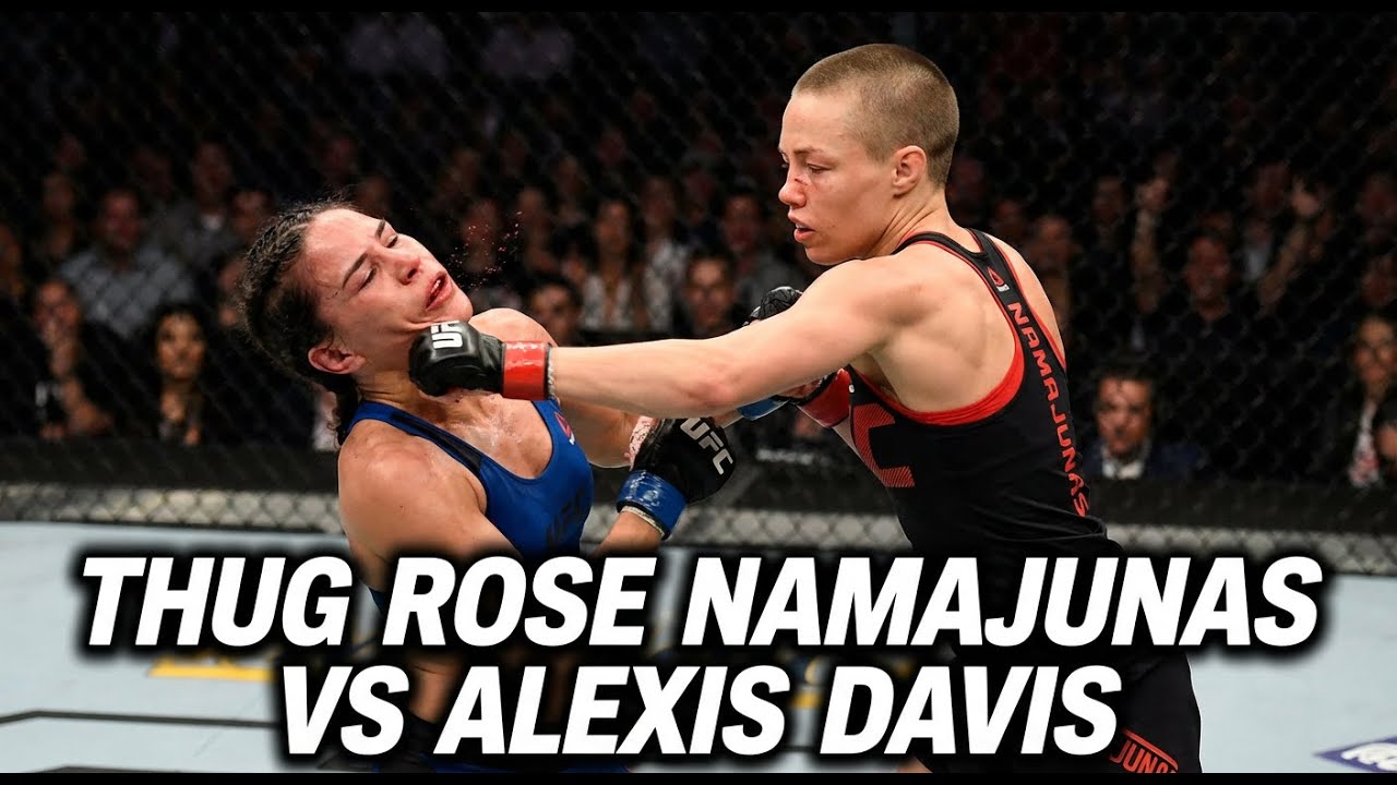 Нокаут в бою за титул чемпионки UFC в легчайшем весе среди женщин: Таг Роуз Намаюнас против Алекс...