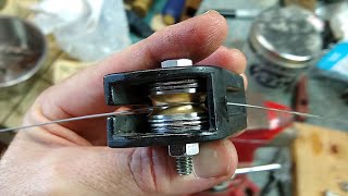 Walker Downrigger Roller Repair: Brass rollers and Stainless hardware for under $10! by The Mighty Bluegill 971 views 3 years ago 6 minutes, 23 seconds