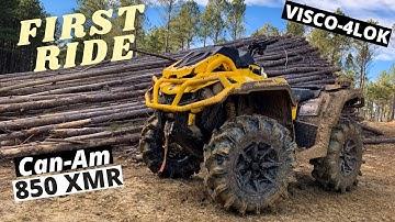 FIRST RIDE 2021 Can-Am Outlander 850 XMR