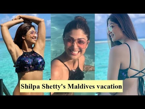 Shilpa Shetty soaks in Maldivian sun in a gorgeous bikini