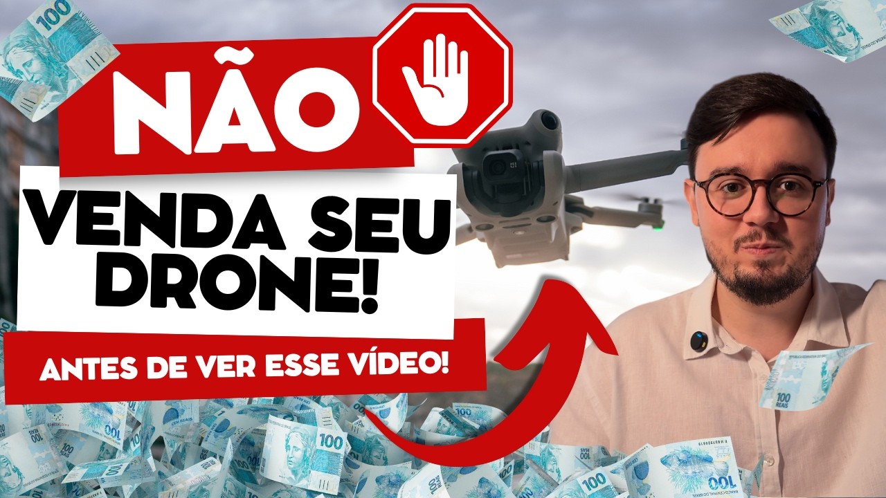 Vai vender seu drone? NÃO faça isso antes de assistir!