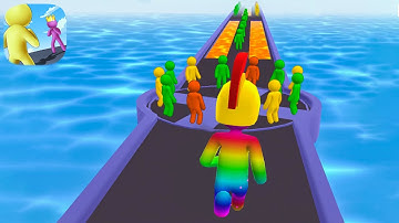 Giant Rush! Gameplay All Levels (Android-iOS) Max Level NEW UPDATE !! Part #44