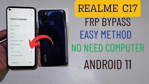 Realme C17 Frp Bypass Without Pc 2024 | Realme Rmx2101 Unlock Frp