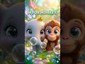 M For Monkey! 🐒 | Baby Learns ABCD | Nursery Rhymes & Kids Songs #abc #shorts #cartoon