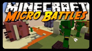 Minecraft: MICRO PVP BATTLES! (Mini-Game)