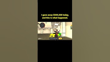 I Gave Away $500,000 Today and This is What Happened | Grand Mobile RP #shorts