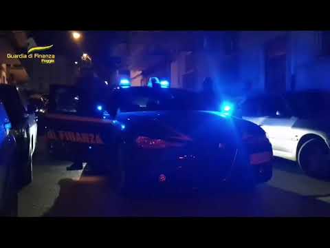 Il video del blitz della Guardia di Finanza a Manfredonia