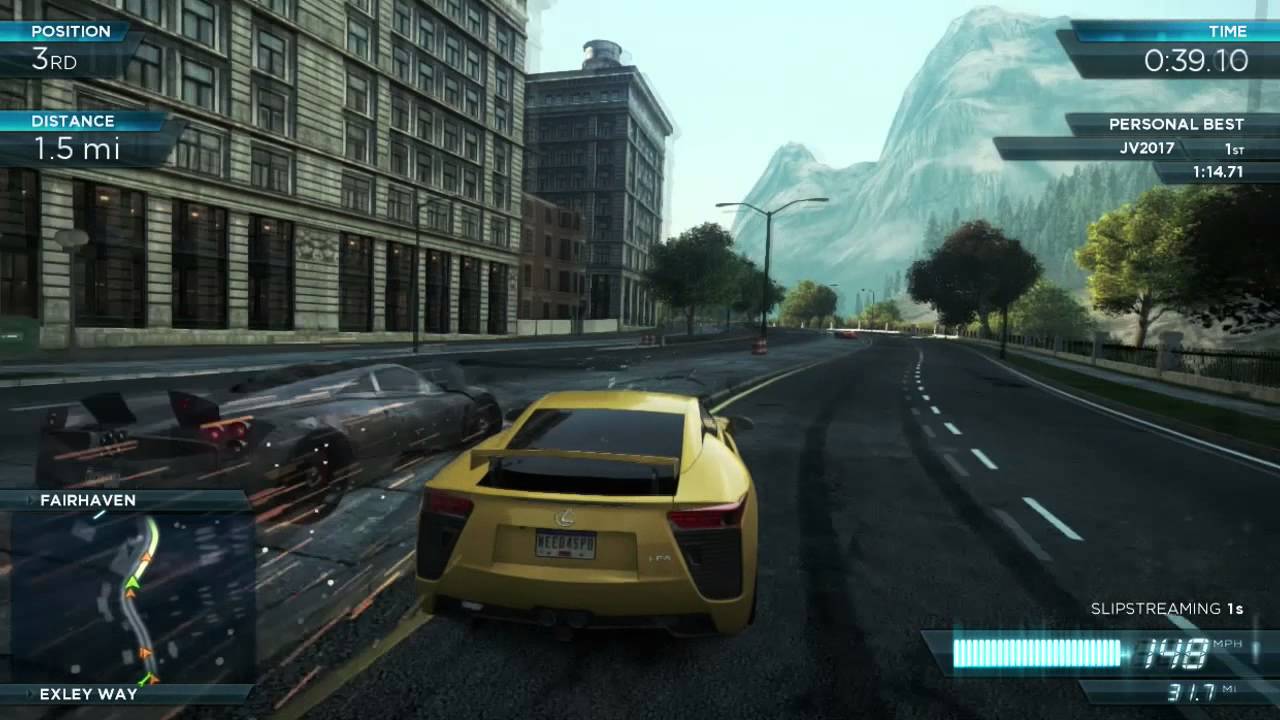 games people play NFS: Most Wanted - Lexus LFA Sports Sprint Race [NFS01]