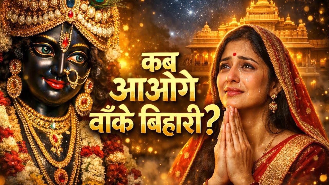 Kab Aaoge Banke Bihari | Main Chithiya Likh Likh Haari | Krishna Bhajan | Radha Krishna Bhajan 2026