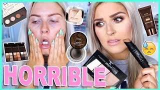 Full Face FIRST IMPRESSIONS 💀📛 Bad Makeup! 👎 FML