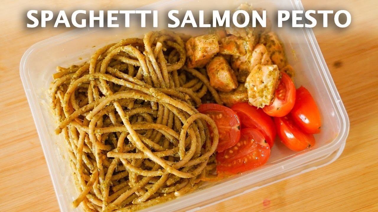 Cara Membuat Spaghetti Salmon Pesto Rendah Kalori ala Stefani Horison