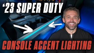 2023 Ford Super Duty LED Console Accent Lighting Install (From F150LEDs.com)