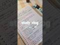 STUDY VLOG🎐✨️ #vlog #study #studymotivation #studyroutine #studywithme #shorts #studyvlog #aesthetic