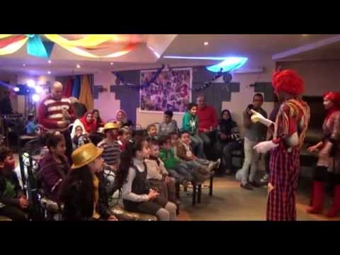 اعياد ميلاد اطفال مقدمة من شركة كريزي ماسك