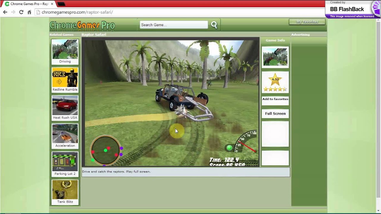 raptor safari game