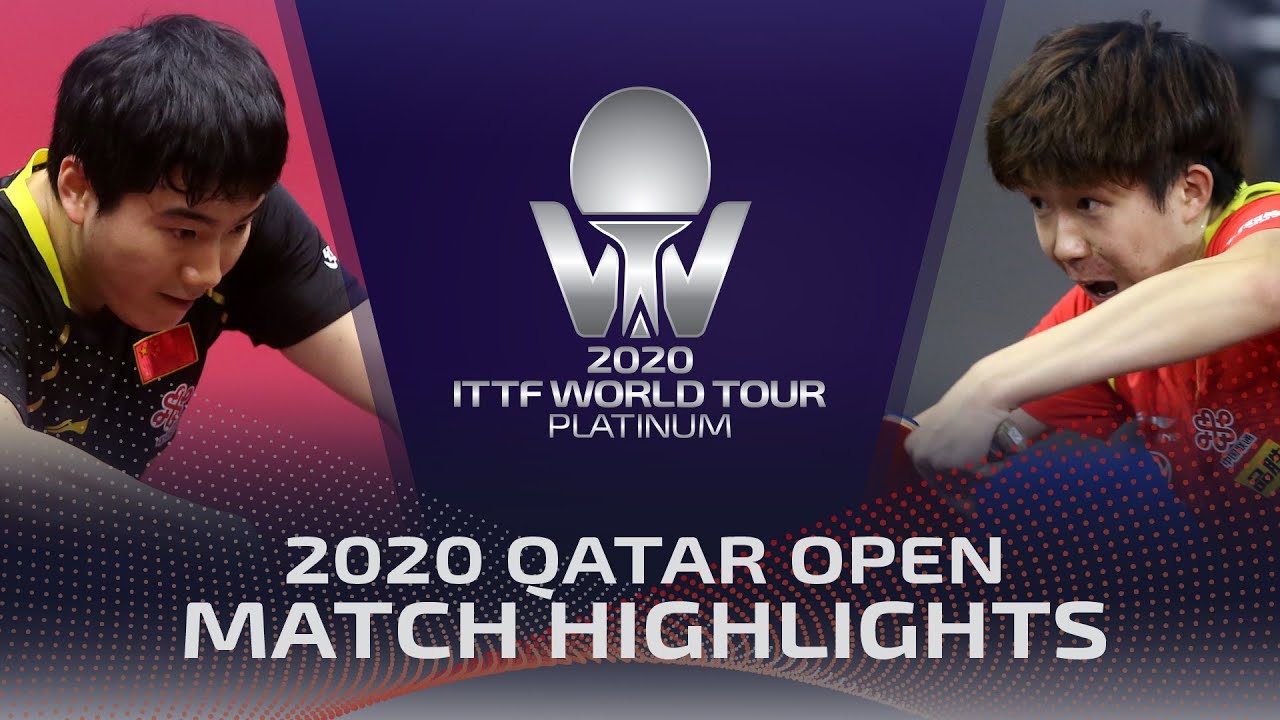 Liang Jingkun vs Wang Chuqin | 2020 ITTF Qatar Open Highlights (1/4)