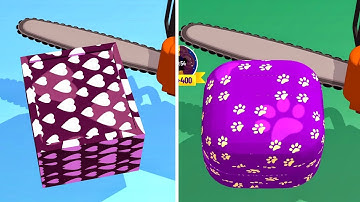 Soap Cutting Game! Very satisfying and relaxing ASMR slicing video