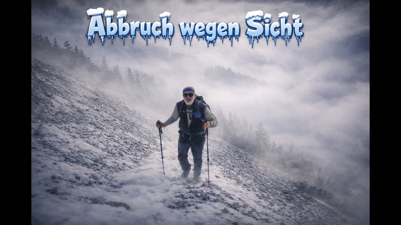 Abbruch wegen Sicht auf 1.838m
