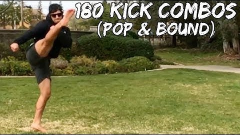 180 Kick Combos: Pop & Bound Transition | Tricking Tutorial #114