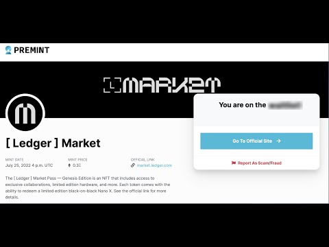 Ledger Market NFT Launch Updates