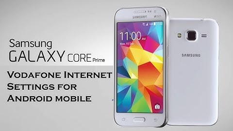 Vodafone  2G   3G  manual internet settings for android