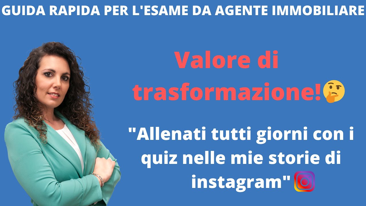 Il valore di trasformazione