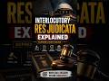 Interlocutory Res Judicata Explained | Supreme Court Ruling | Law in Short