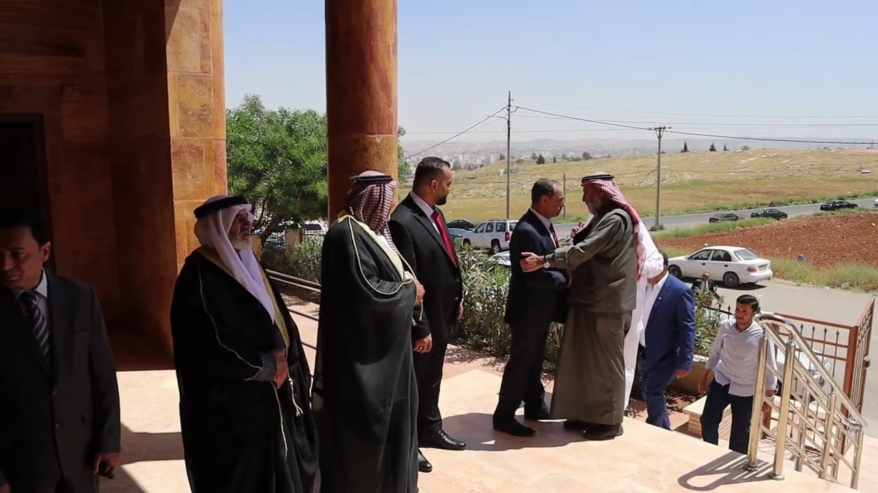 افراح الحسنات العريس حفل تناول طعام الغداء ديوان ابناء وادي موسى في ياجوز